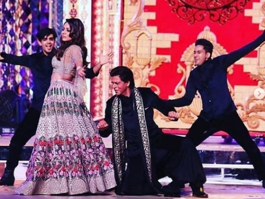 Shah Rukh, Salman and Aamir dance at Isha Ambani wedding