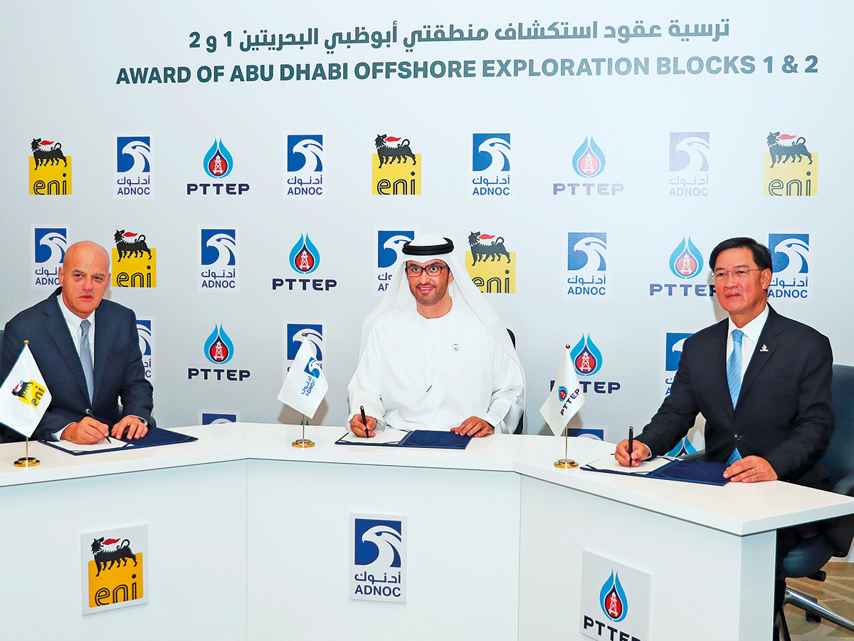 Adnoc Awards Eni And PTTEP Consortium Two Exploration Blocks