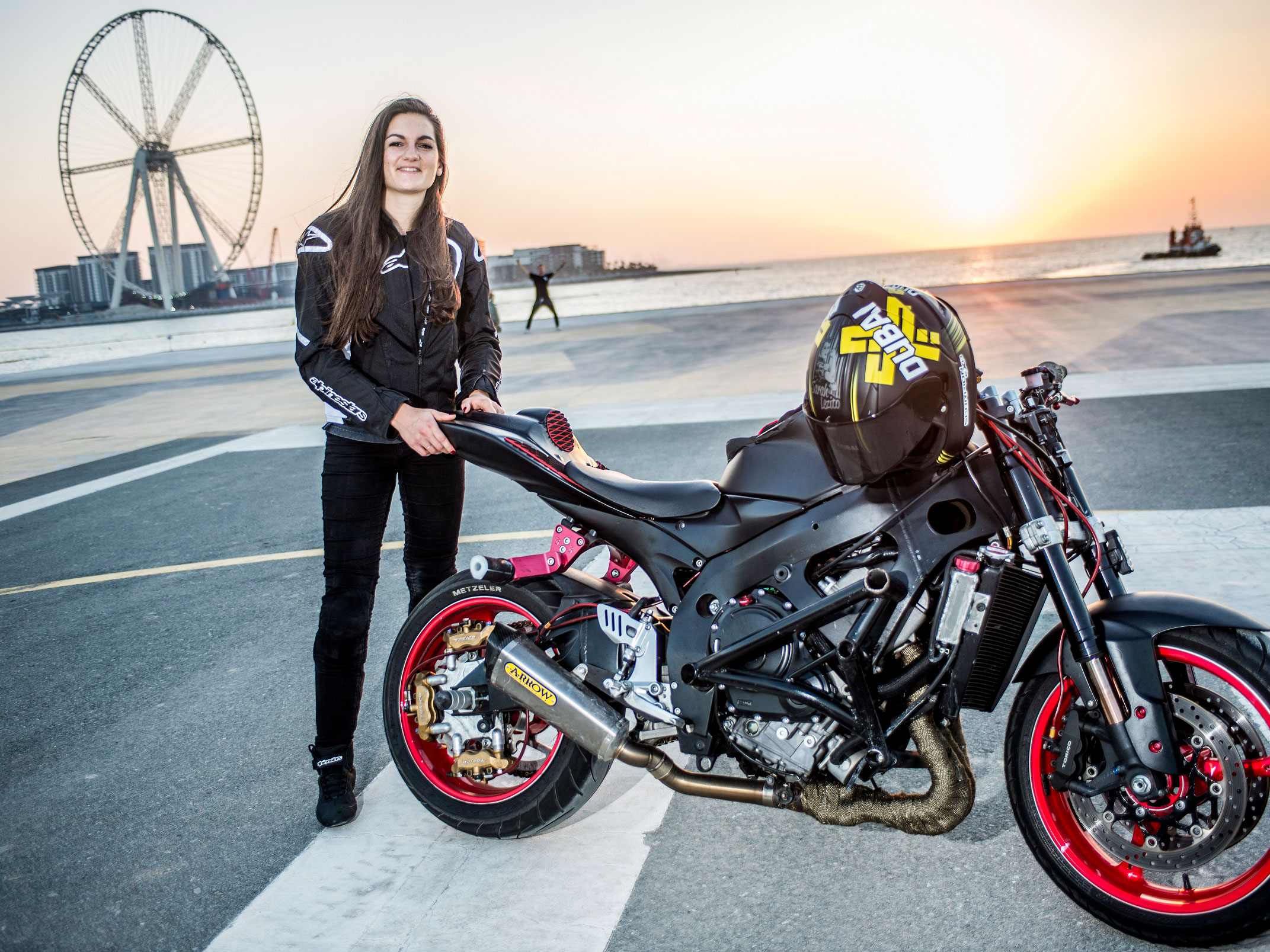 Watch Meet Dubais First Female Stunt Bike Rider 8135