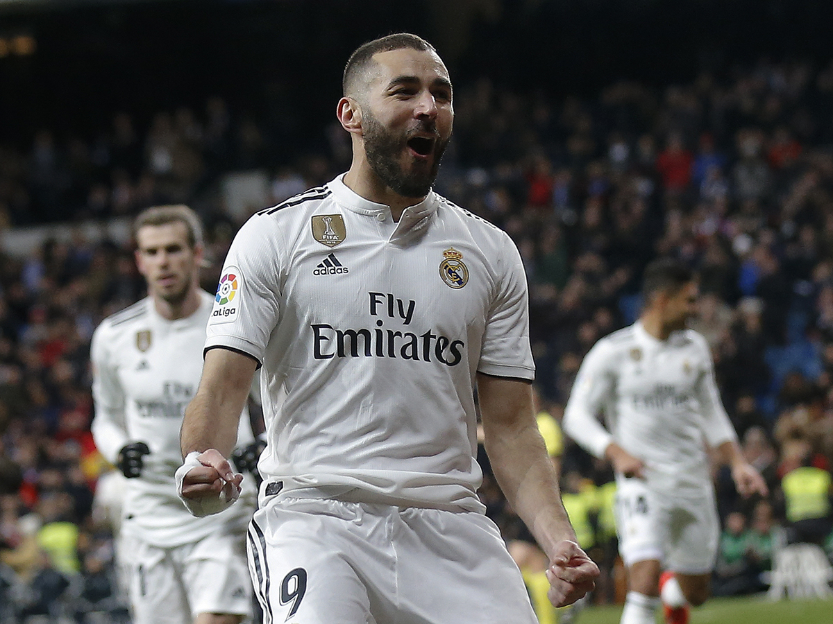 Benzema : Karim Benzema scores twice as Real Madrid hold on to beat ...