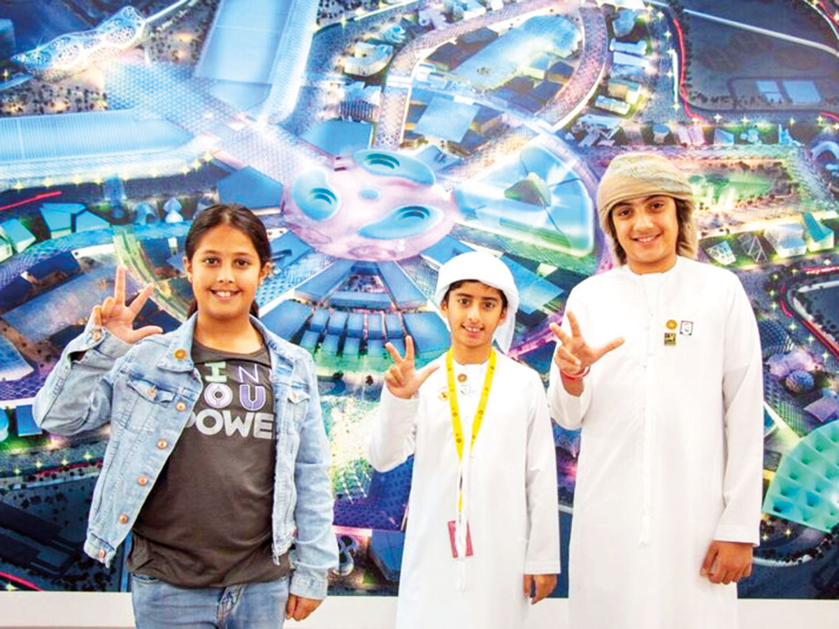 Trio welcome world to Dubai for Expo 2020 with ‘Hayyakum’