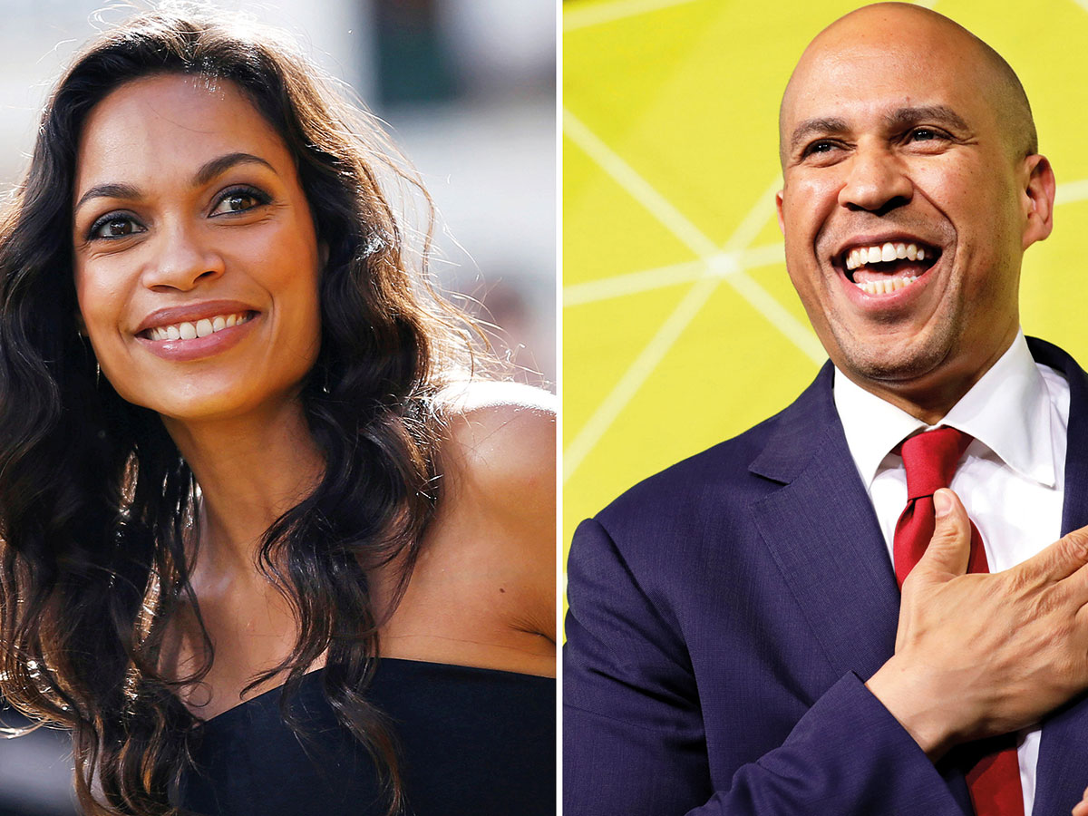 Rosario Dawson Cory Booker Hung Out And Now People Want Them To