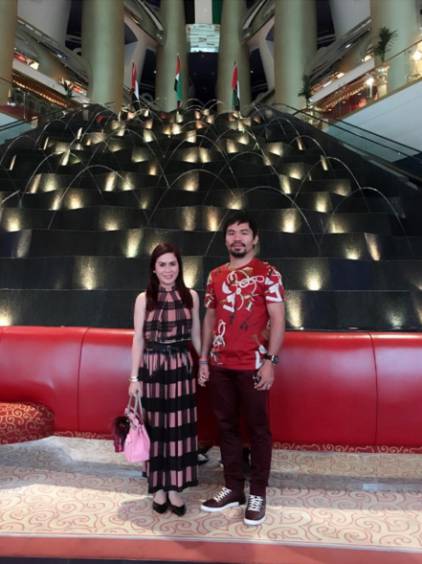 Manny Pacquiao's jam-packed maiden trip, dishdashing in UAE - Entertainment  - Emirates24