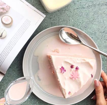 Rose Milk Cake Recipe | Rose Milk Tres Leches Cake | Eggless Whole Wheat  Rose Milk Cake without oven - nams corner
