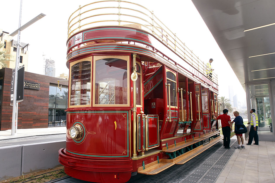 Dubai Trolley beckons tourists to Downtown