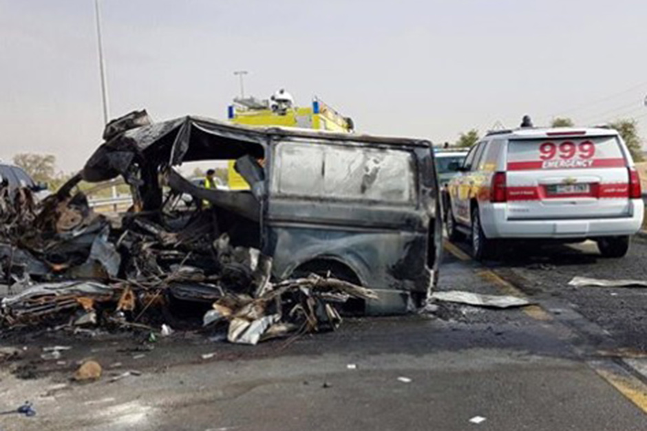 Man dies in Dubai-Al Ain road crash