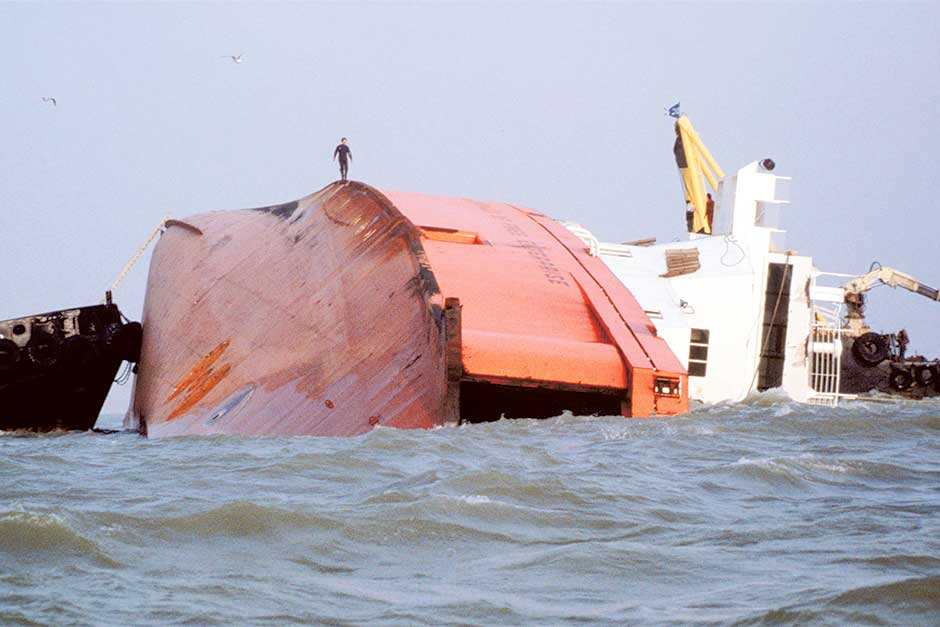 March 6, 1987: Cross Channel ferry sinks