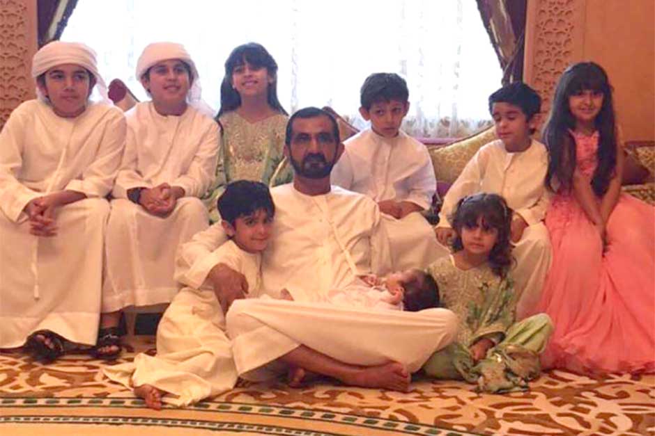 Look: How The Al Maktoum Family Celebrated Eid