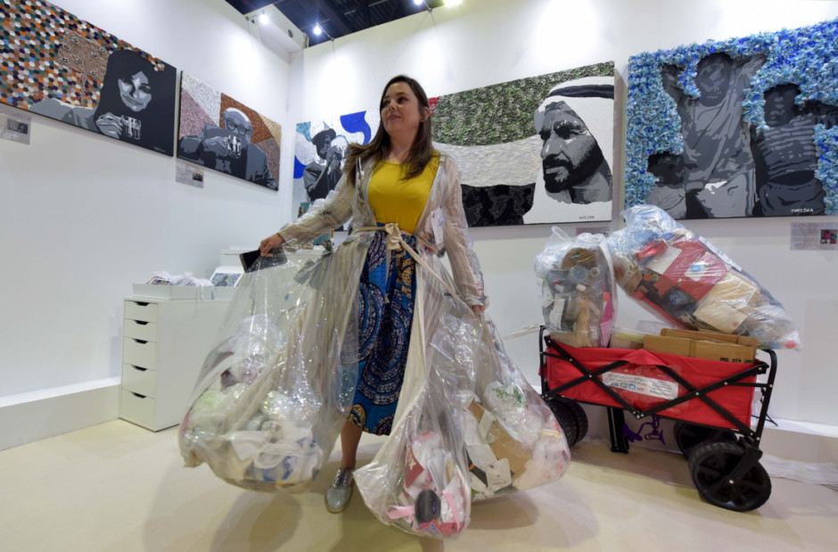 Transforming trash into treasure at World Art Dubai